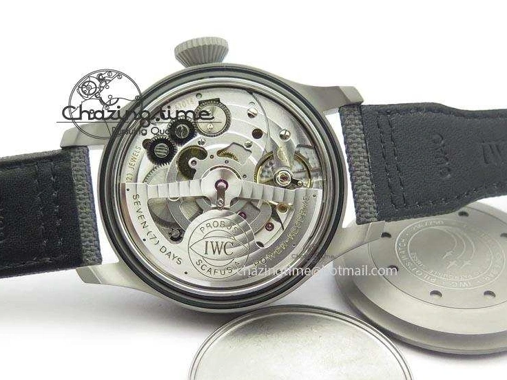 MIROTIME 0117 SunProtective Big Pilot Real PR IW500910 “Patrouille Suisse” ZF 1:1 Best Edition On Gray Nylon Strap 7278